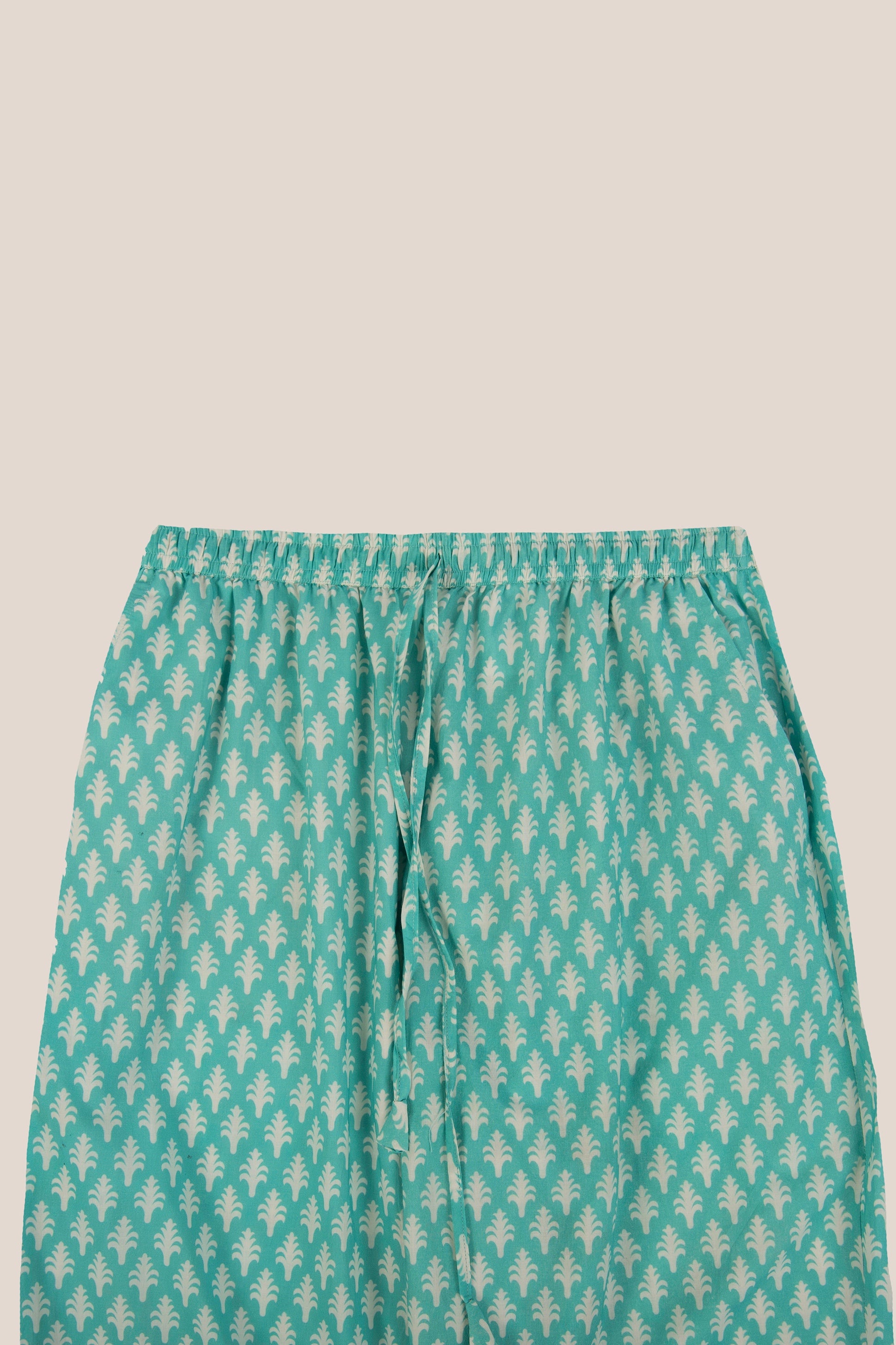 Pantalone Mughal Turchese