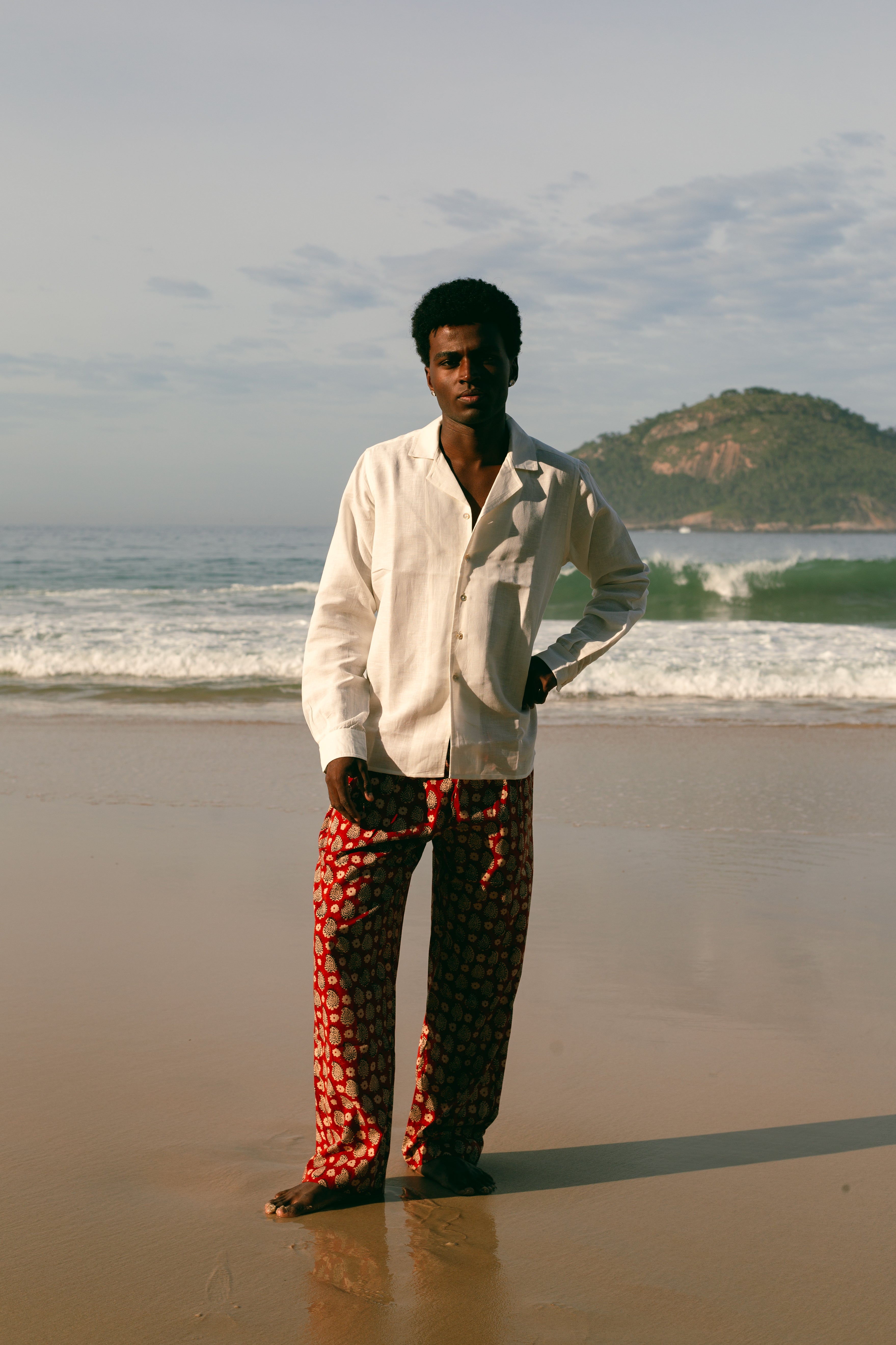 Pantalone Boteh Rosso