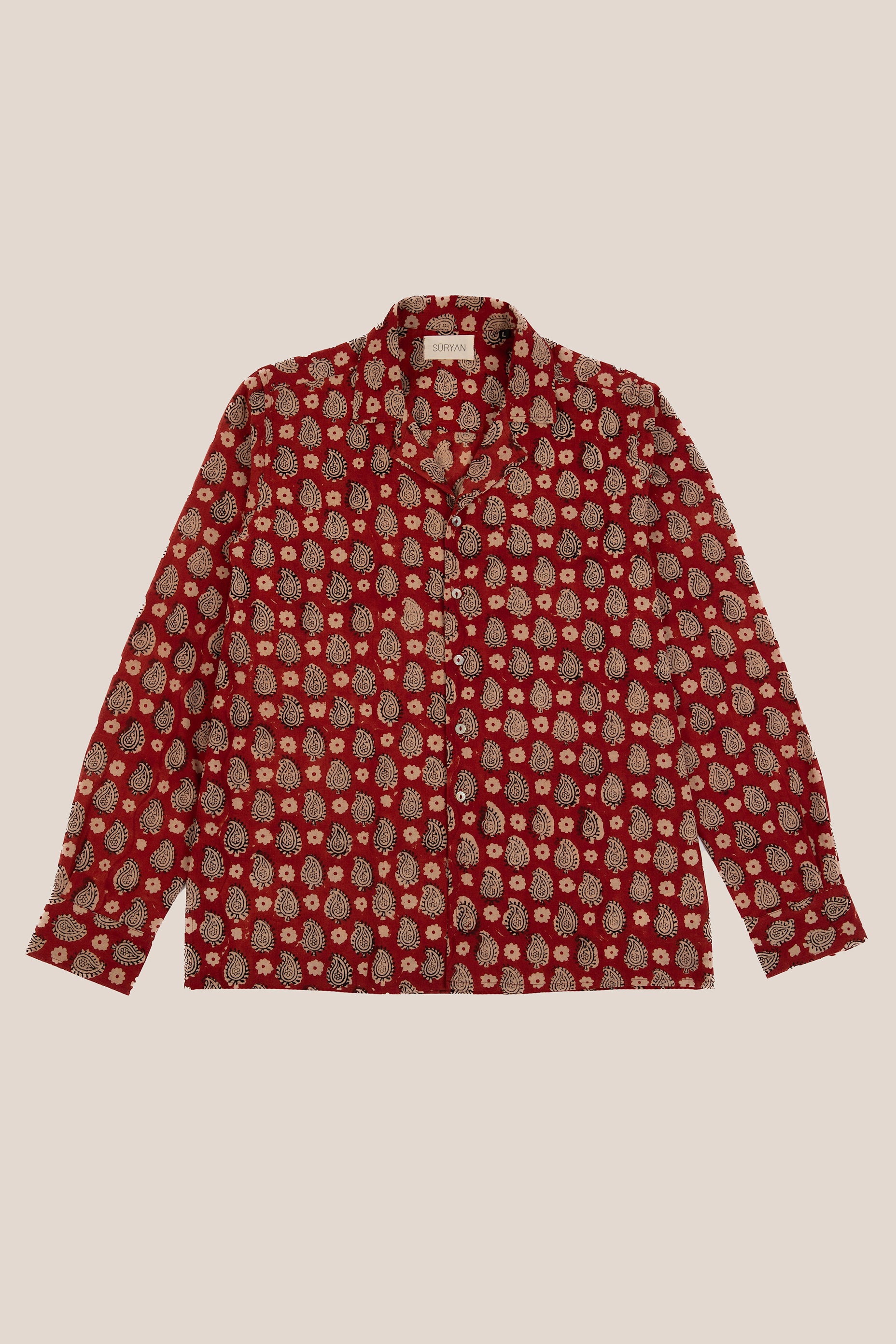 Camicia Boteh Rosso