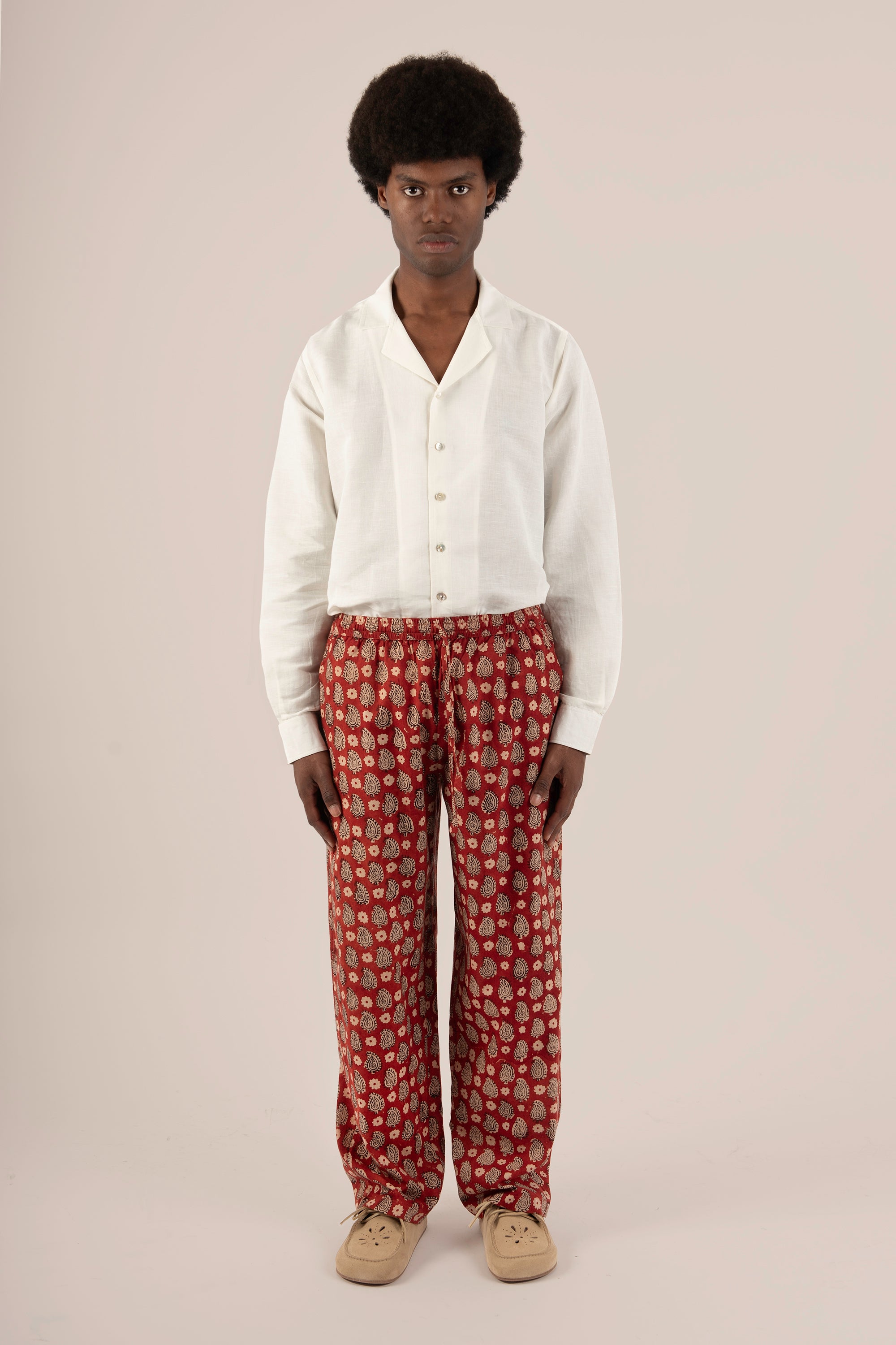 Pantalone Boteh Rosso