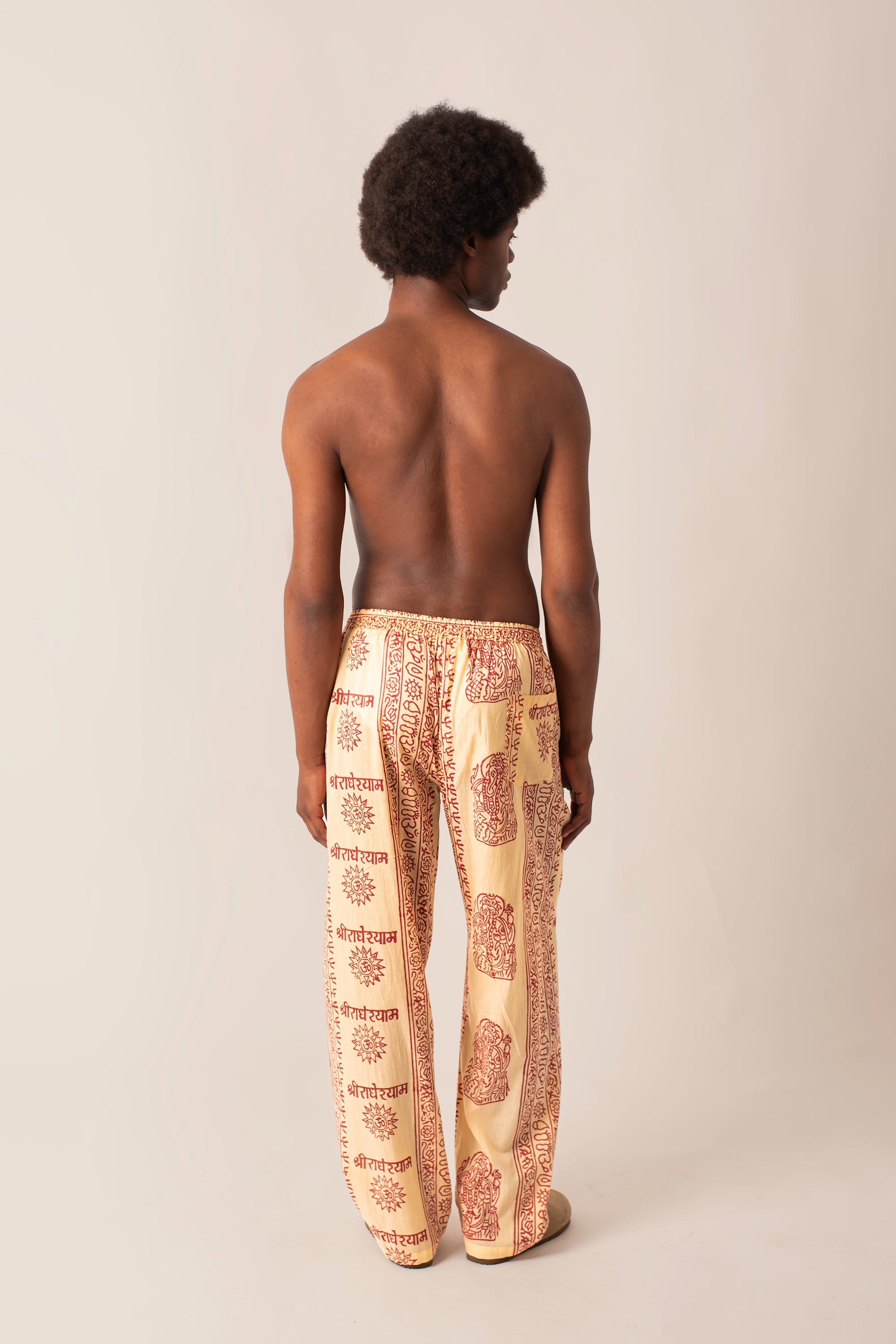Pantalone Ganesha Beige