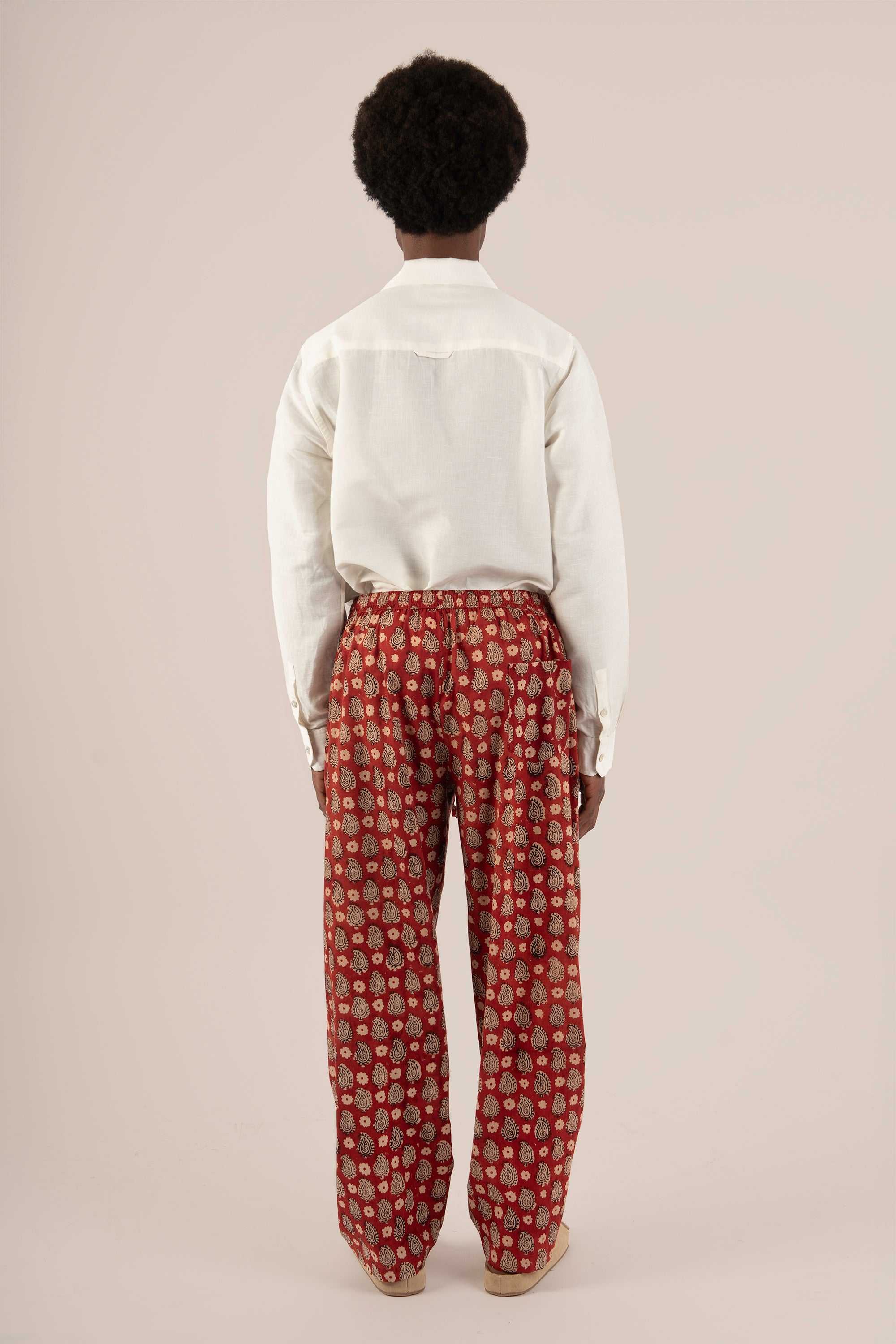 Pantalone Boteh Rosso