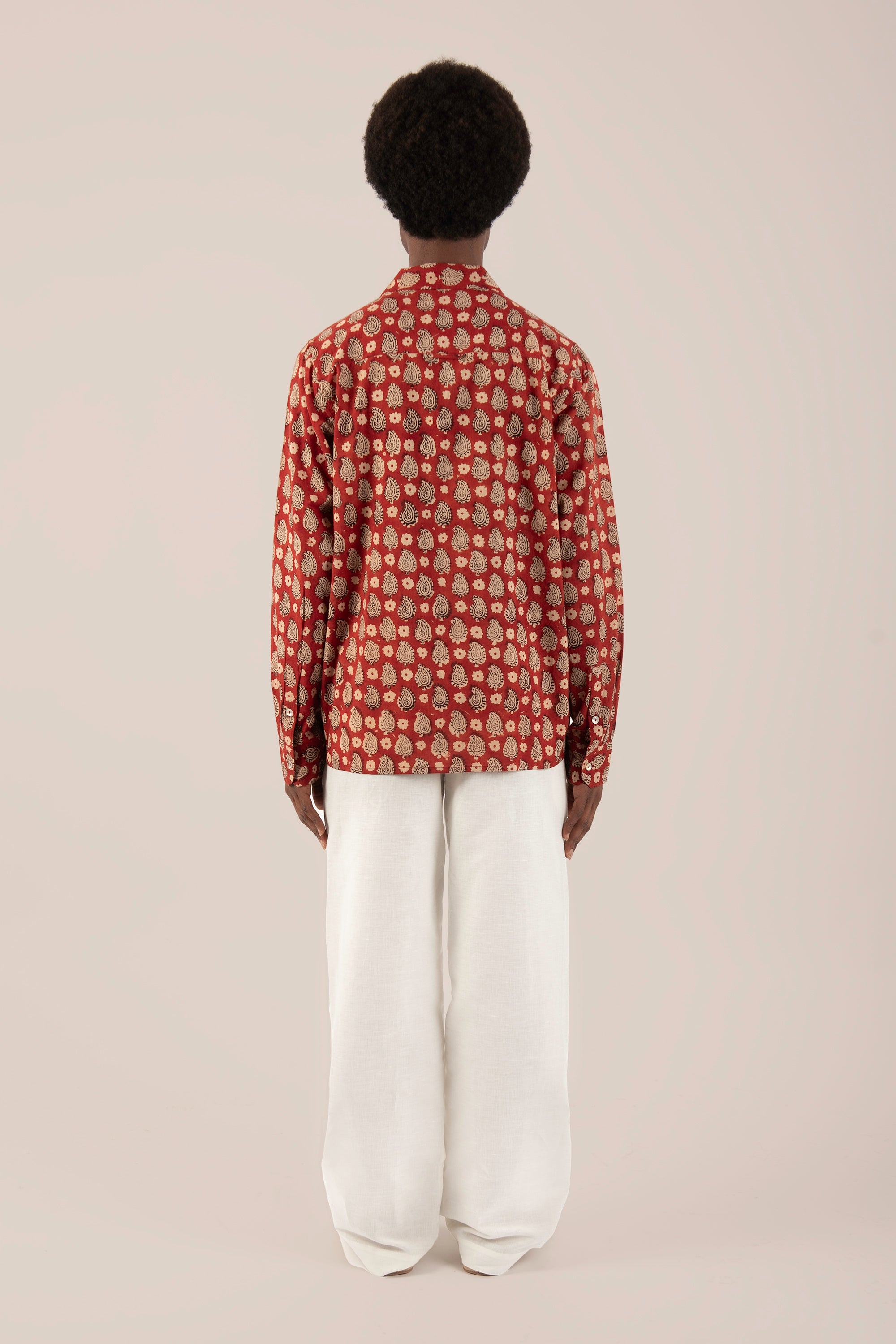Camicia Boteh Rosso