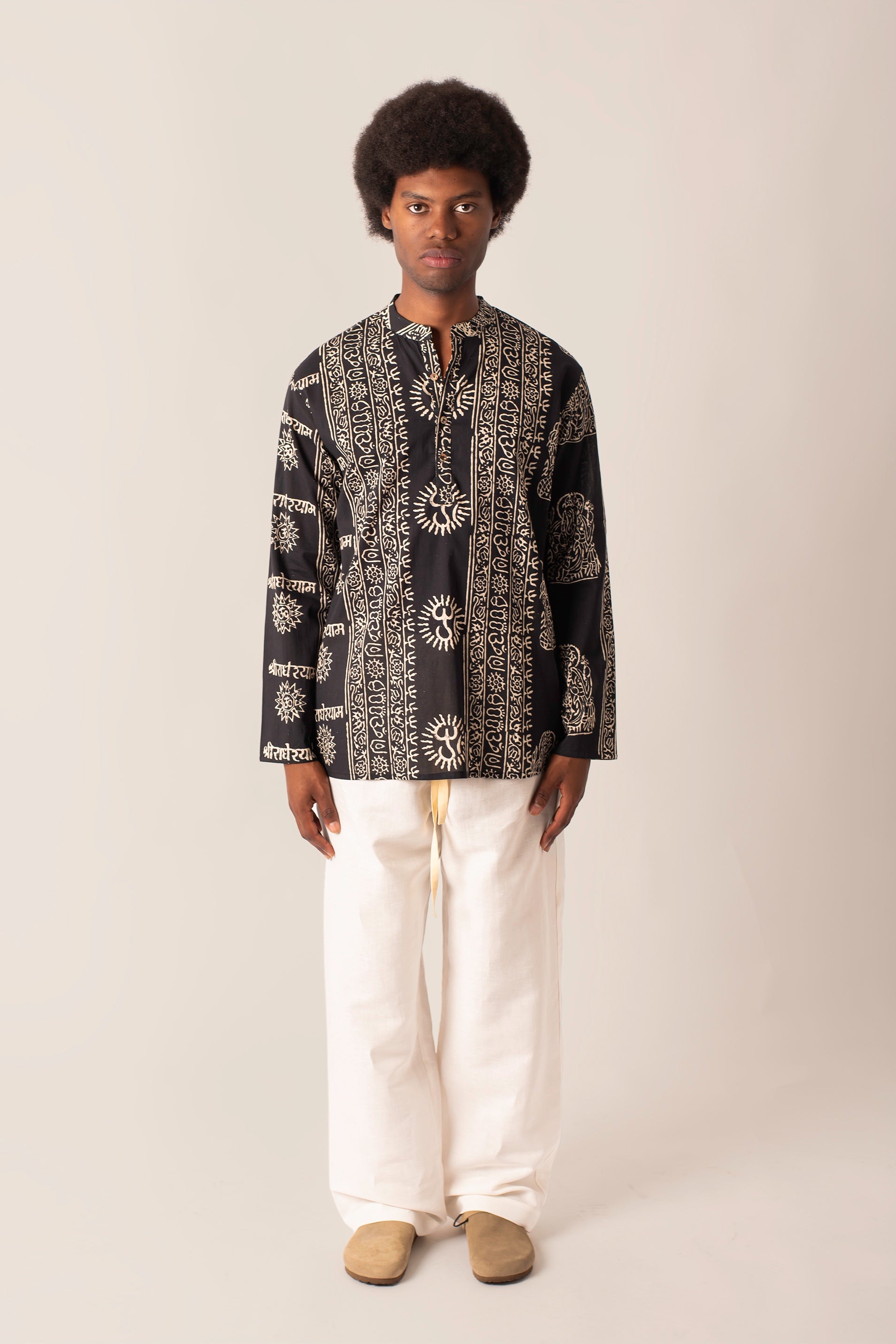 Ganesha Black Shirt