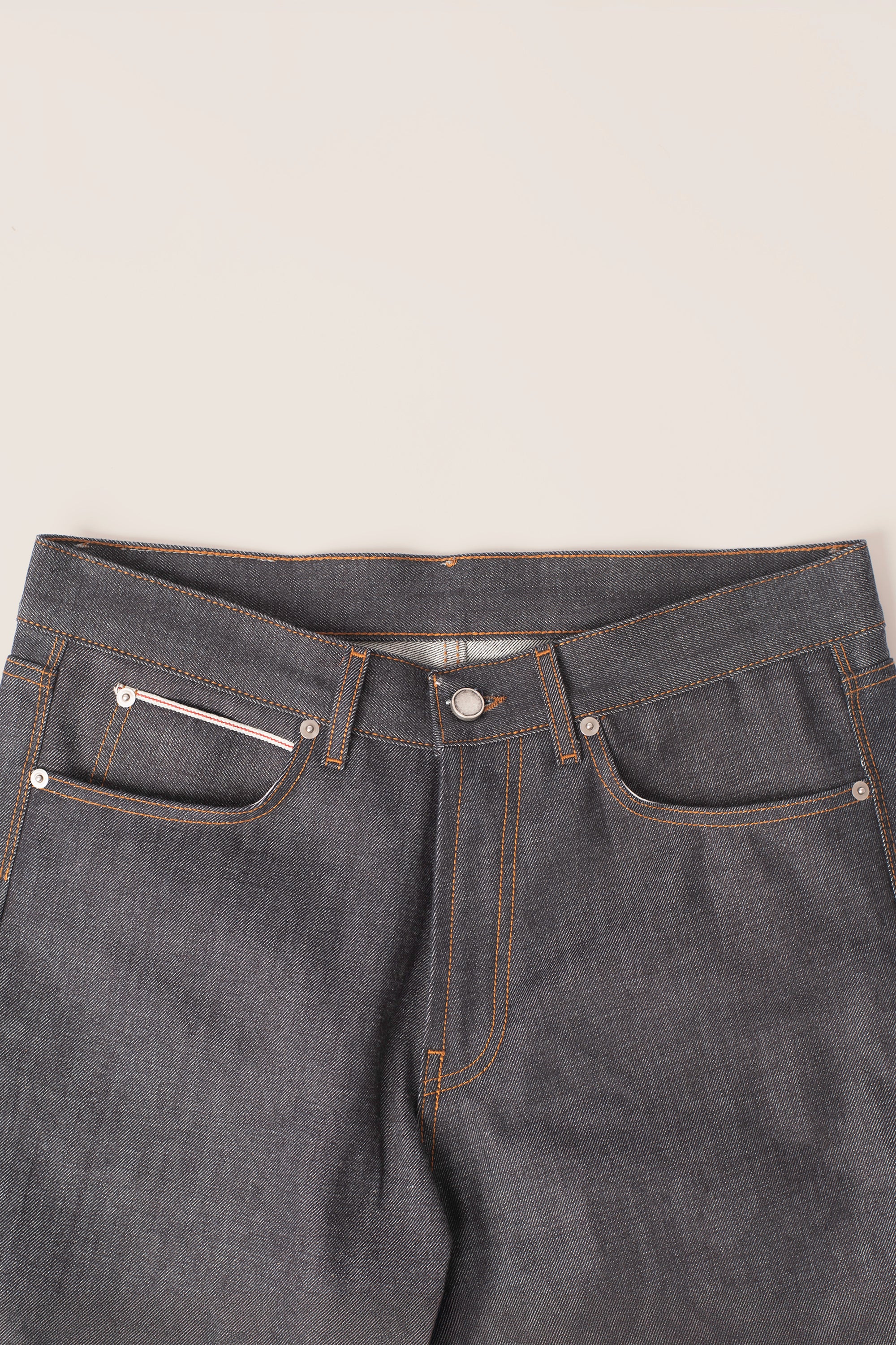Midnight Indigo Japanese Selvedge Raw Denim 13.75oz