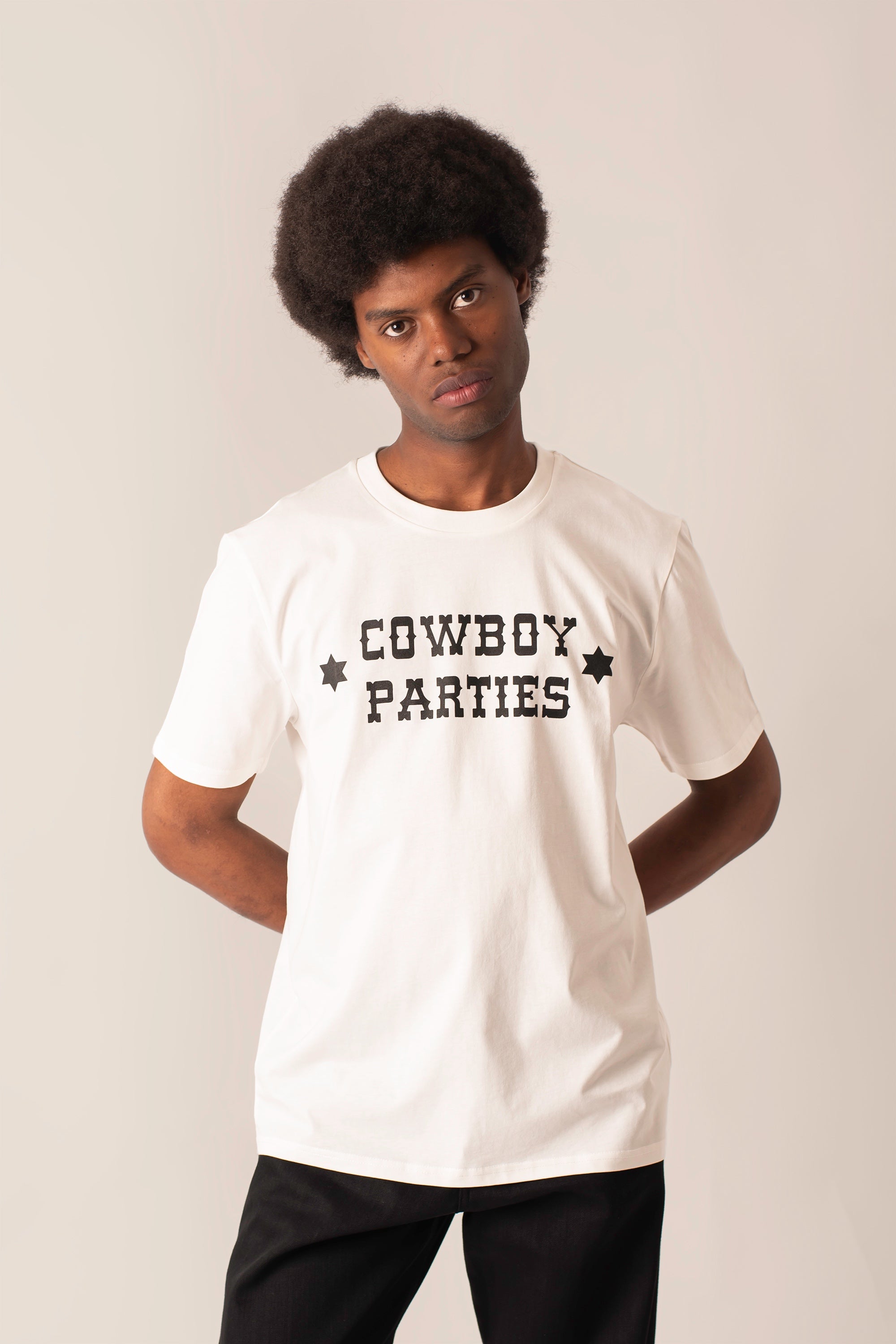T-Shirt in cotone Jersey Cowboy