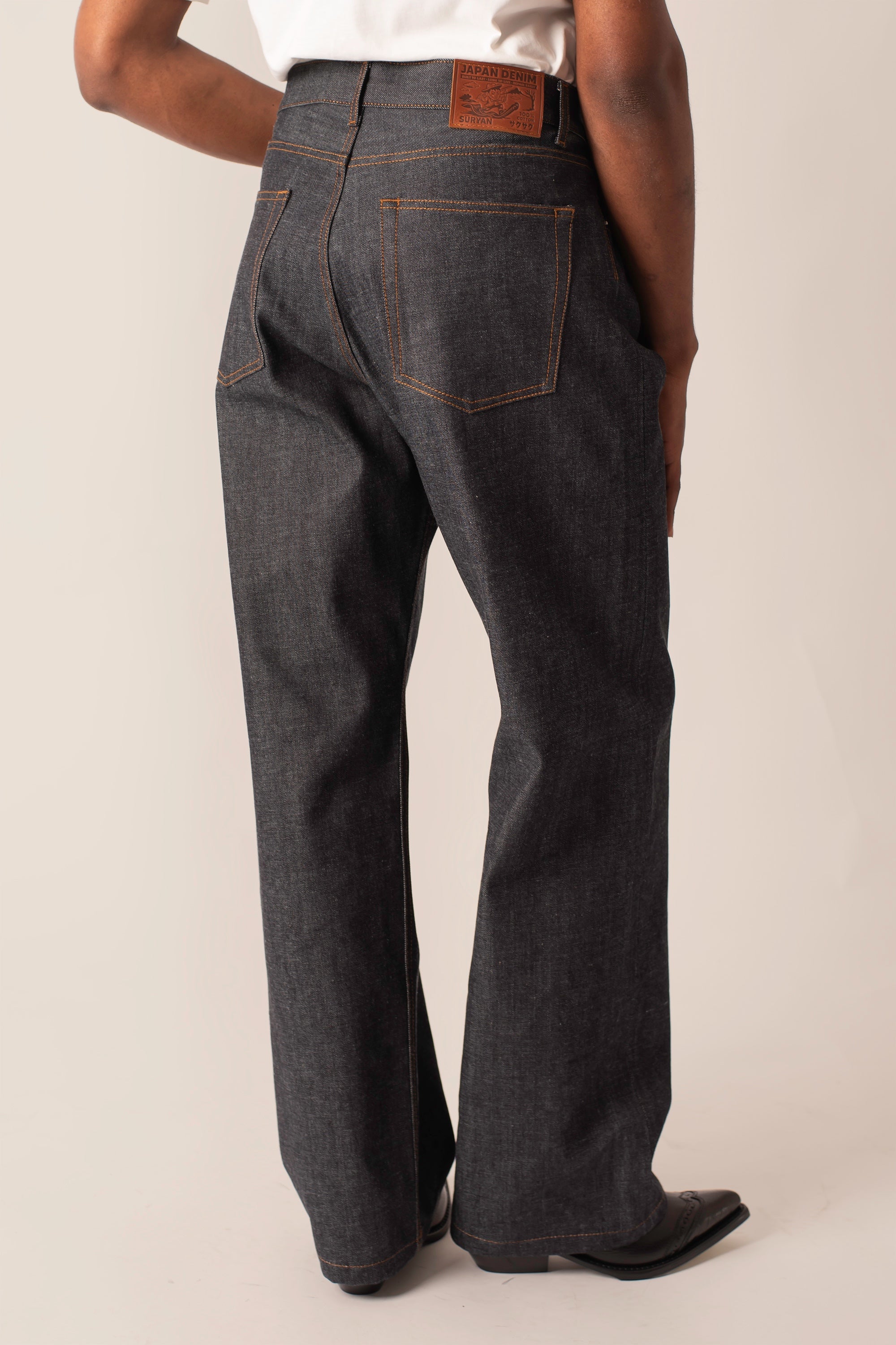 Midnight Indigo Japanese Selvedge Raw Denim 13.75oz