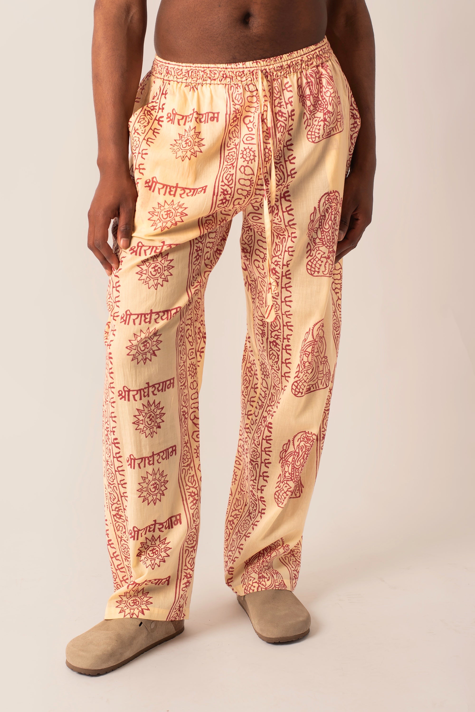 Pantalone Ganesha Beige