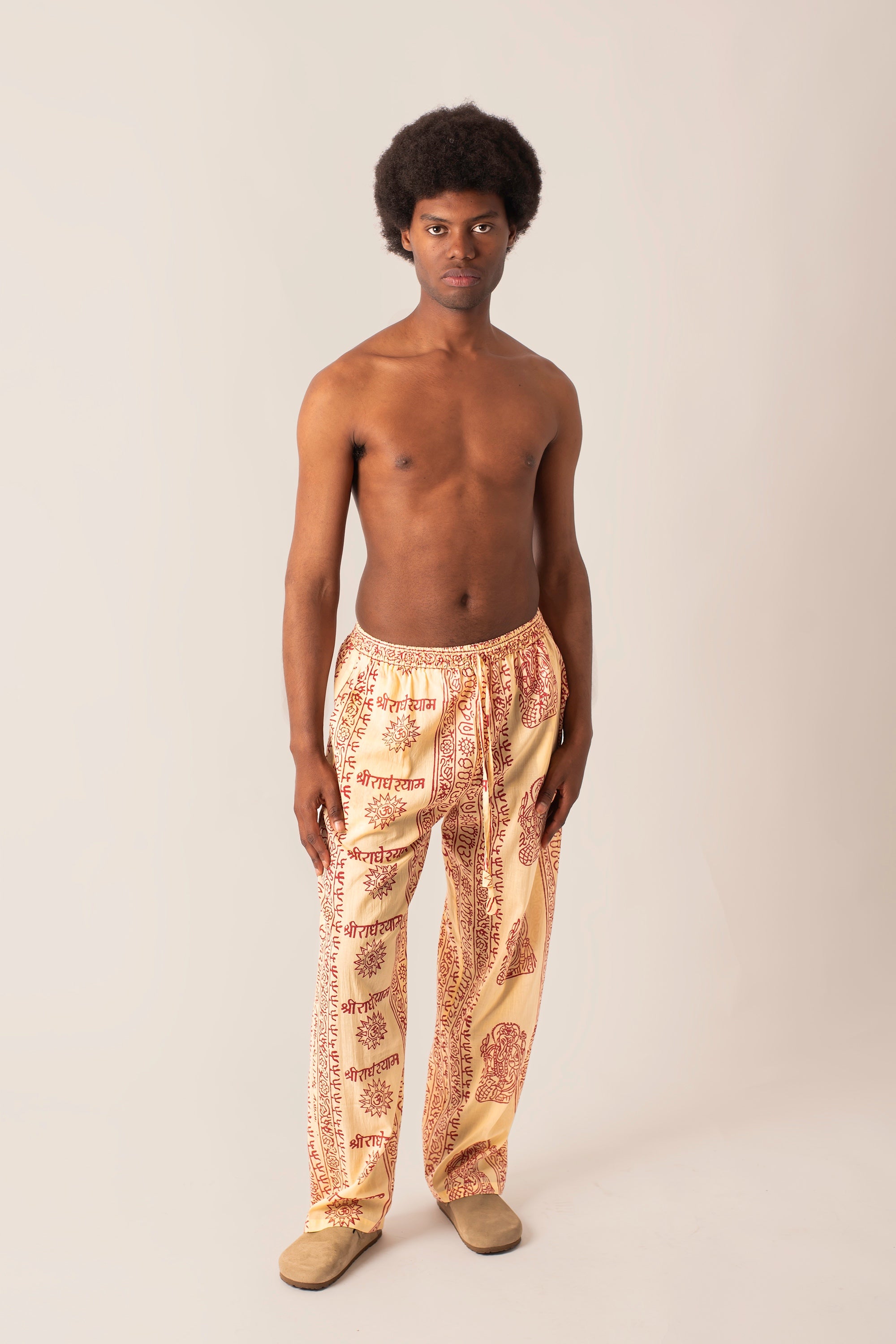 Pantalone Ganesha Beige