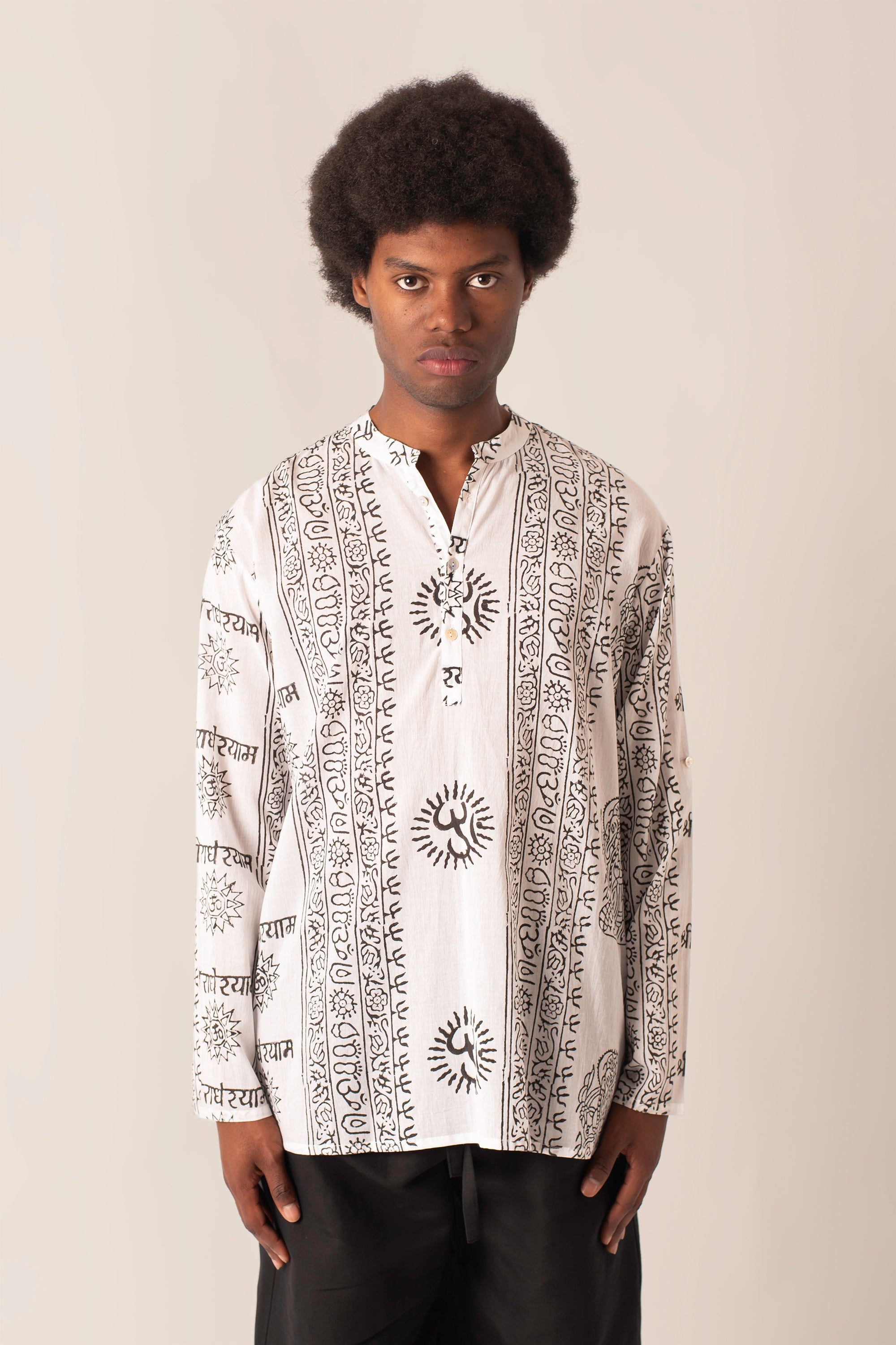 Camicia Ganesha White