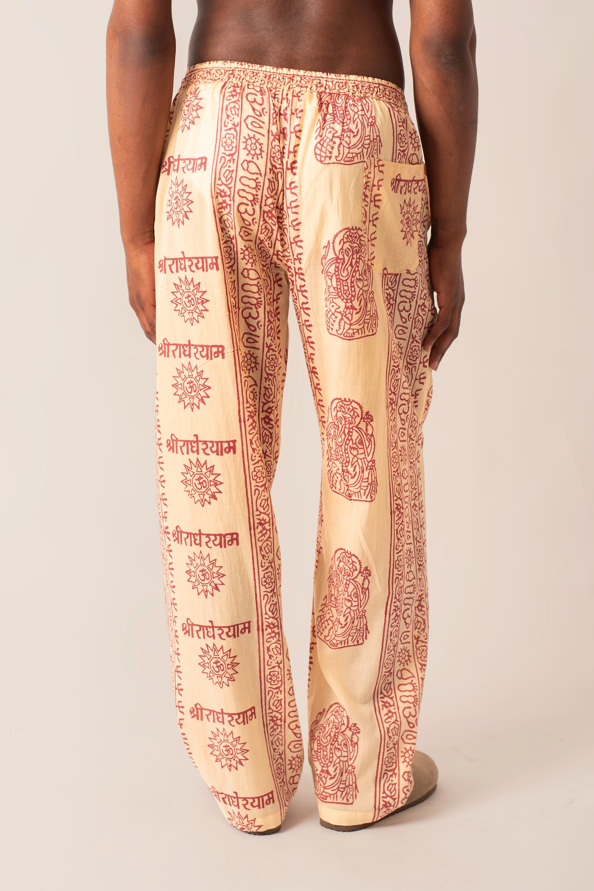Pantalone Ganesha Beige
