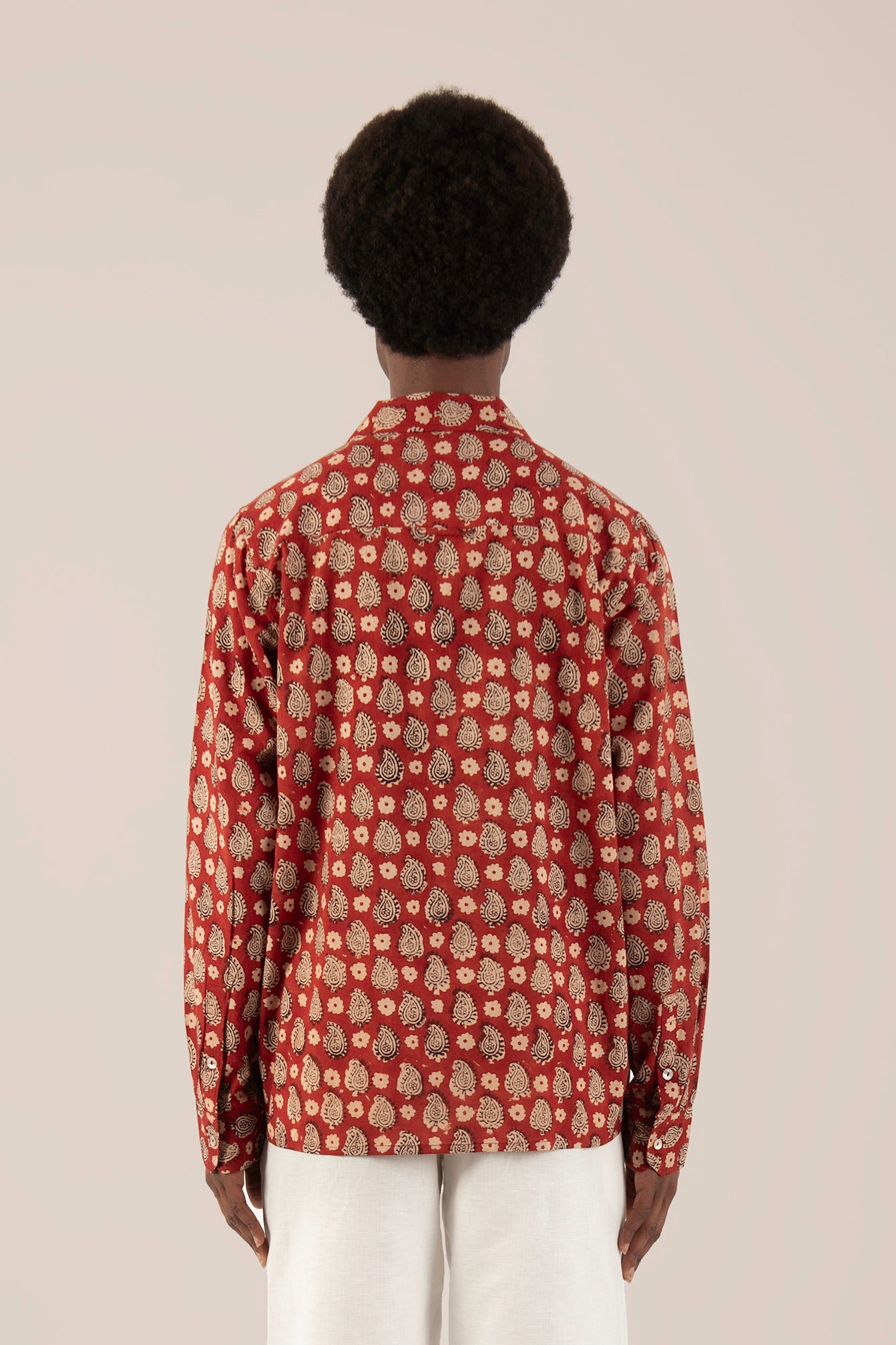 Camicia Boteh Rosso