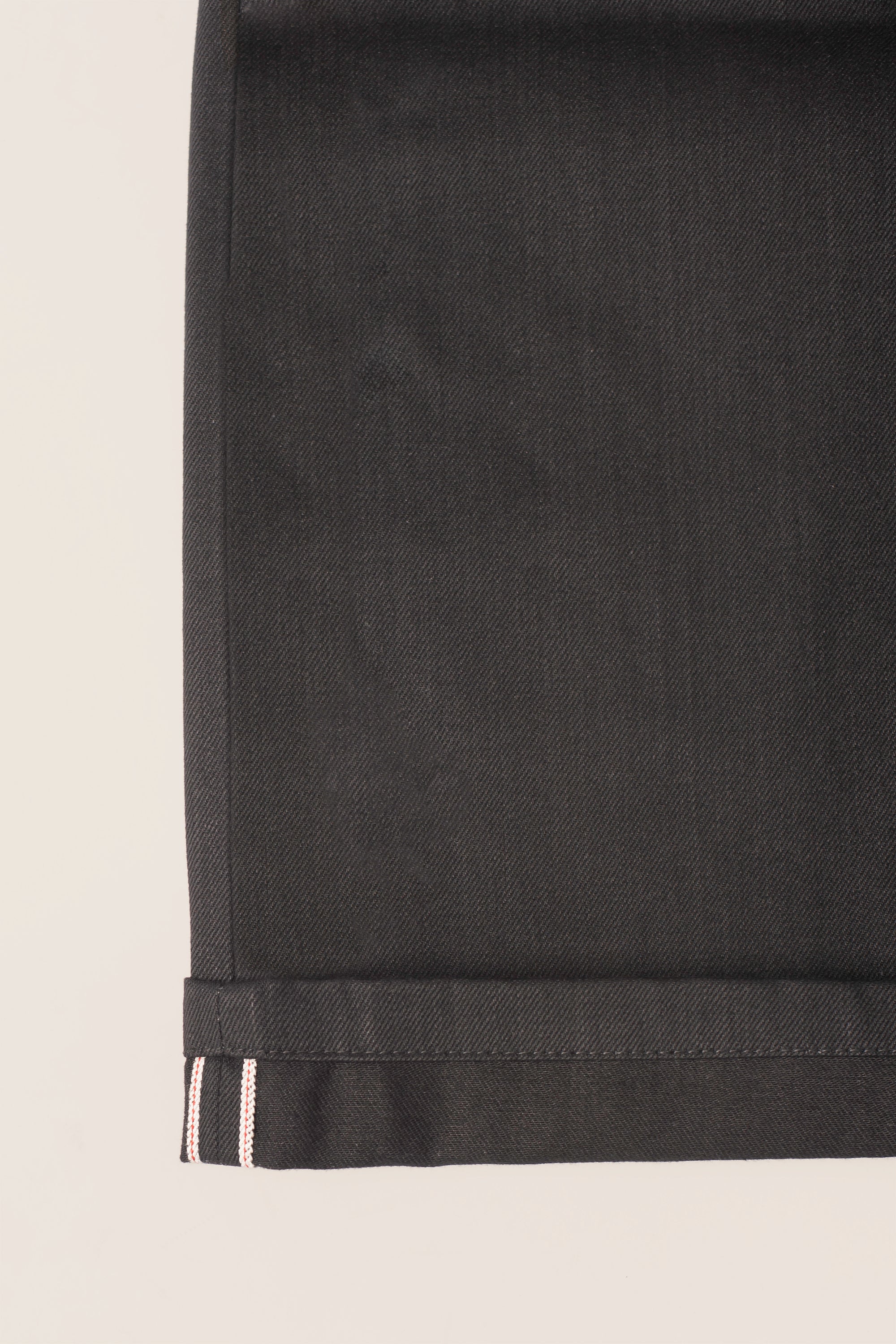 Black Japanese Selvedge Raw Denim 15oz